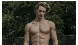 全身肌肉男擦油视频,汗水与油光交织的健美风采